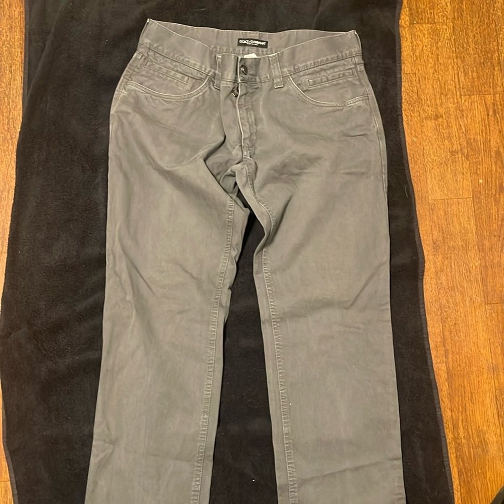 Dolce Gabbana grey jeans